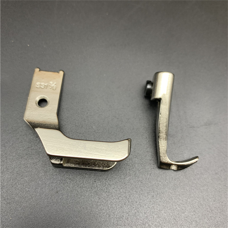 8B 341高头车/埋箱车双边缝绳子嵌线埋袋拉骨压脚S30 S31厚料皮革