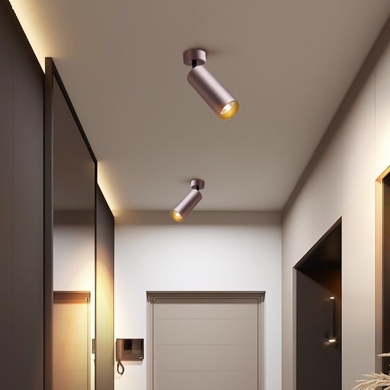 中古风高级感led明装射灯可调角度单个家用背景墙吸顶聚光照画 画,家装灯饰光源,明装射灯,淘宝优惠券,粉丝福利购,淘宝优惠卷