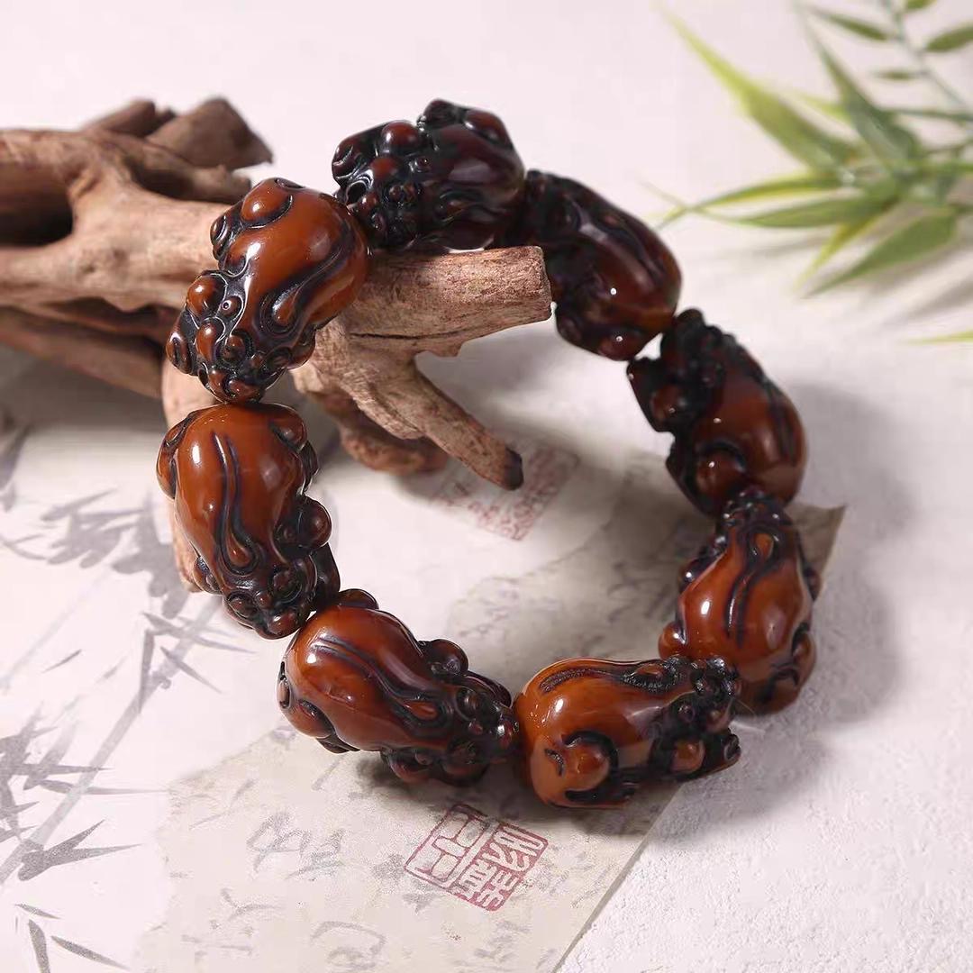 【专柜精品 厂家清仓】复古做旧貔貅男女同款手链