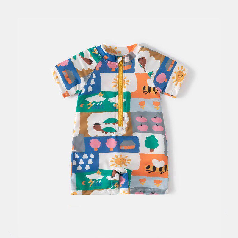 男童泳衣夏季2025新款男宝宝连A体泳装薄款儿童可爱卡通海边游泳,童装/婴儿装/亲子装,泳衣裤,淘宝优惠券,粉丝福利购,淘宝优惠卷