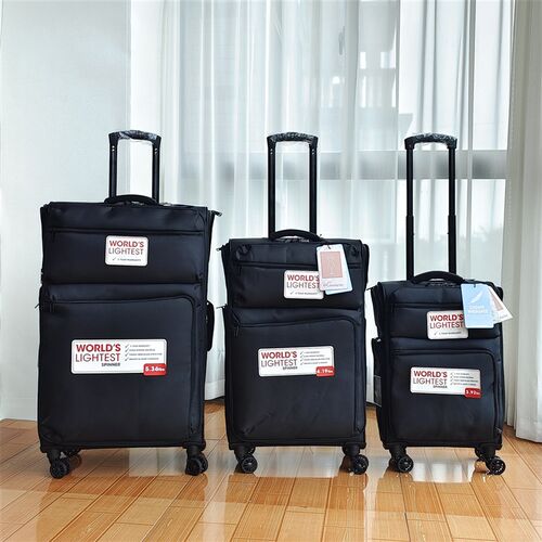 超轻多口袋20寸登机箱24寸拉杆箱28G寸托运行李箱海关锁扩容万向