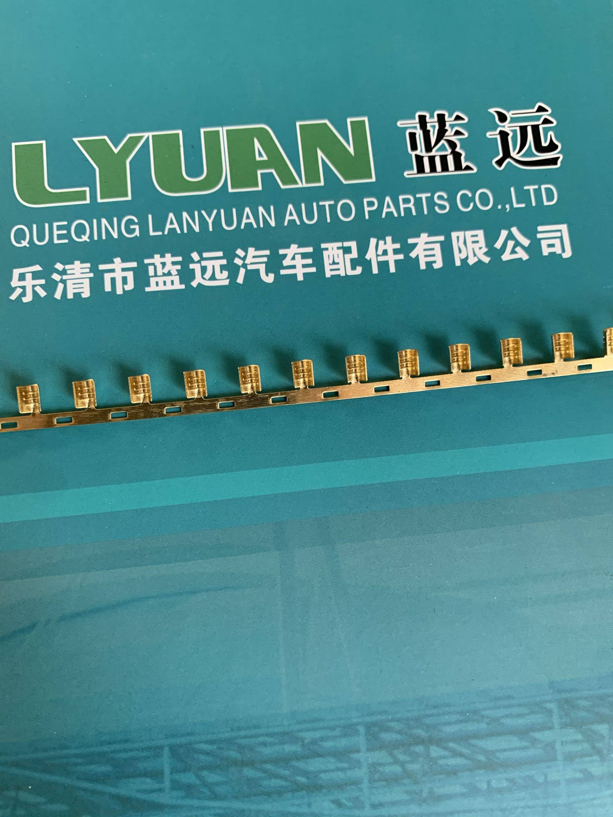 压线扣铜扣U型g扣并线扣对接扣454A冷压接线端子0.4厚连带15000/
