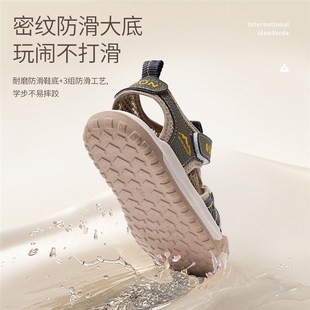 儿童溯溪鞋男童包头凉鞋夏季新款小童运动鞋女Q宝镂空网鞋婴儿鞋