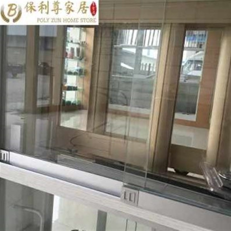 爆品厂促新销玻璃柜台推拉门w滑道抽屉滑道滑轨家用推拉衣J柜门品