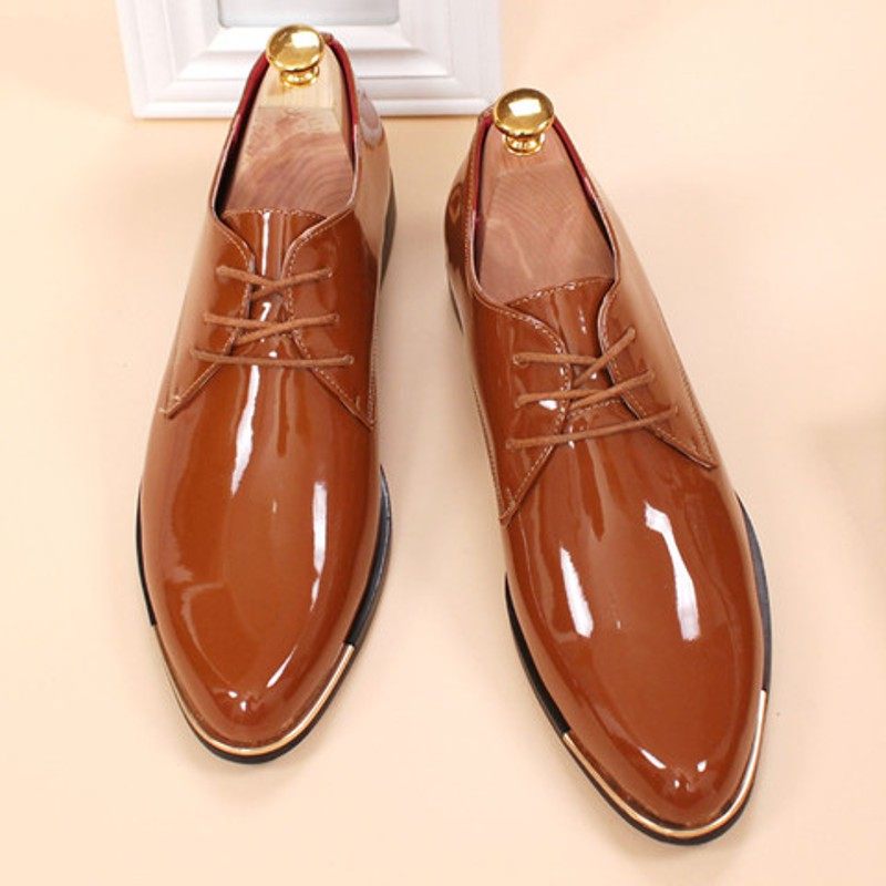 男士内增高尖头皮鞋韩版时尚白色发型师新郎结婚休闲Z鞋子45码