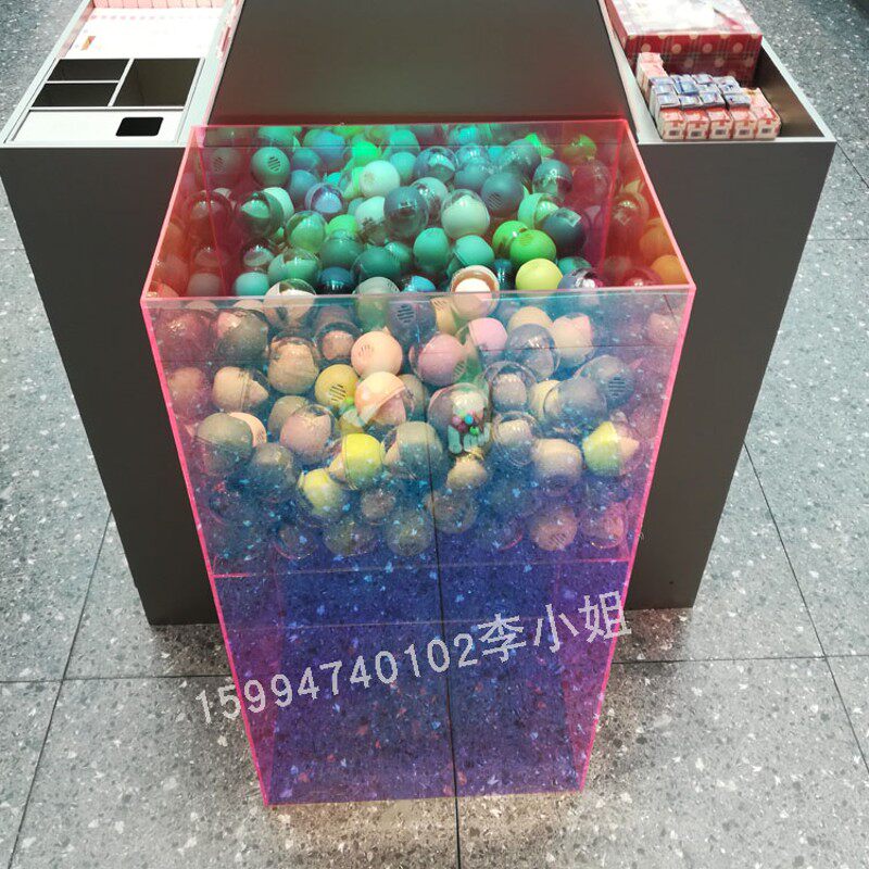 深圳订制亚克力收l纳盒子桌面整理置物架厨窗陈列展示架子柜台摆