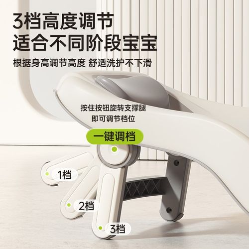 IUU婴儿洗澡躺托新生儿浴架浴床洗澡神器宝宝可坐躺澡Z盆浴垫座椅