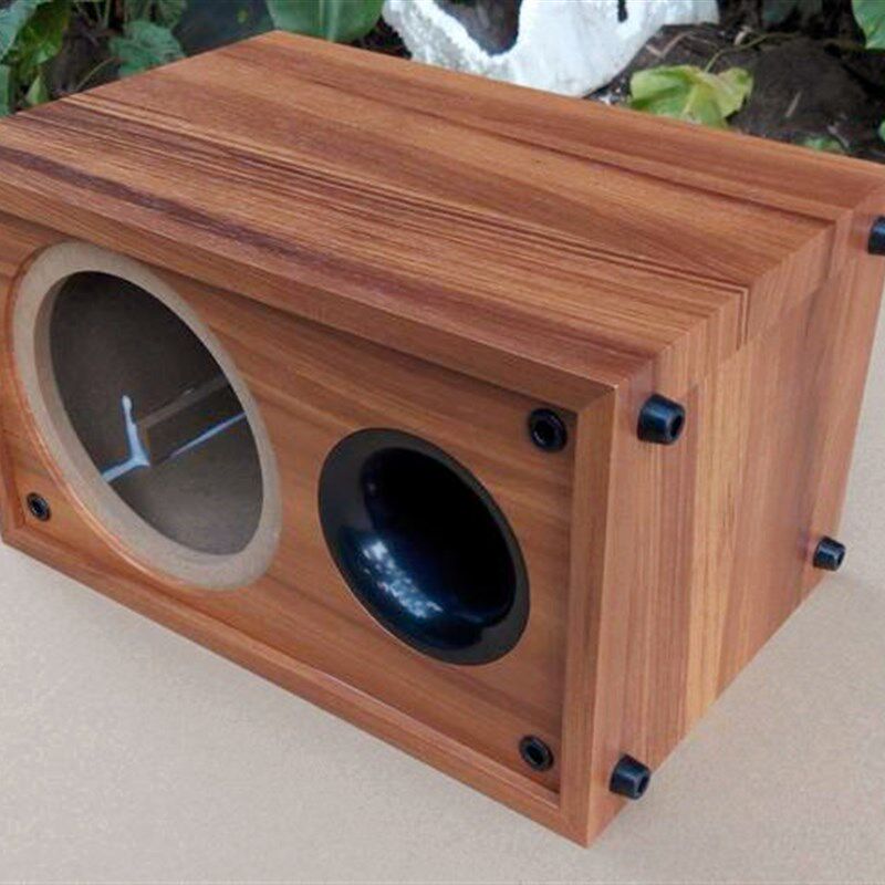 5寸全频音箱空箱体 n低音炮音箱外壳 DIY音箱 木质箱体 书架音箱