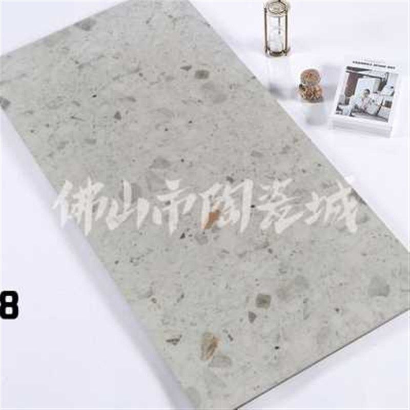 水磨石砖6c00x1200客厅哑光防滑地板磁砖商铺酒店仿古60x120瓷砖