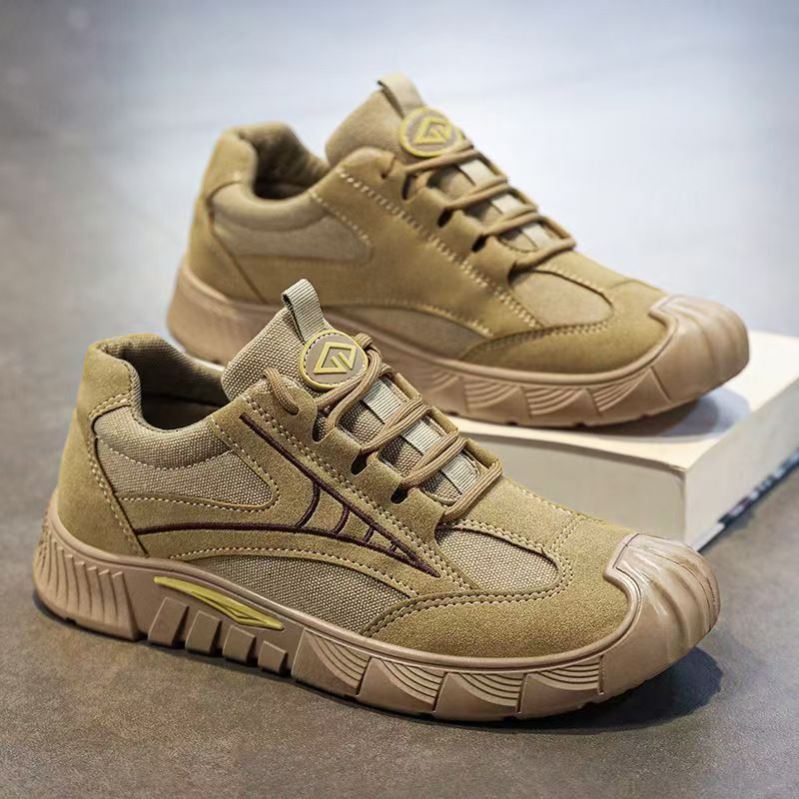 劳保鞋男鞋夏季新款透气工作干活防滑耐磨运动鞋工作鞋登山鞋子男