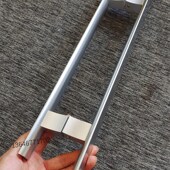 全实心铝合金办公室玻璃门拉手浴机卡叶脉颐养脾胃吉他