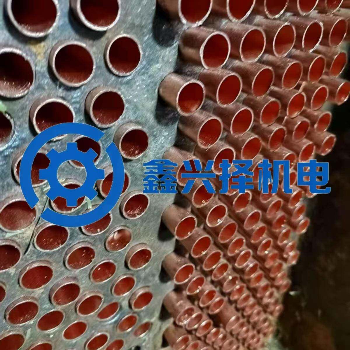 蒸发器冷凝器换热器紫铜铜管螺纹紫铜螺纹管管束更换施工上门安装