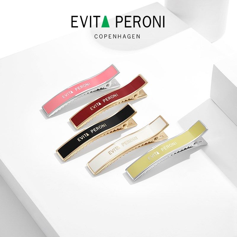 丹麦Evita Peroni/依慧达2025新款女发夹边夹侧边小众刘海夹前额