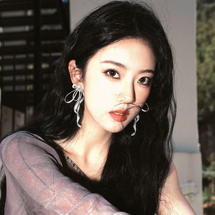 耳夹无耳洞女新款 银色蝴蝶结长款 轻奢小众夸张耳环甜酷冷淡风耳饰
