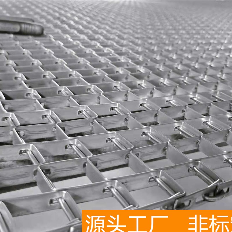 不锈钢长城网带网链自动生产线食品传动链耐高温输送带