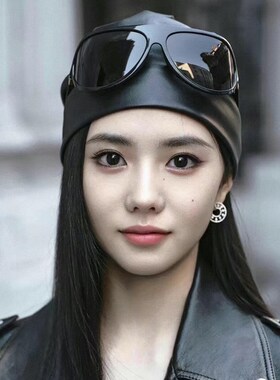 刘浩存同款大框曲面墨镜女骑行防风护目发箍太阳眼镜大脸显瘦拍照