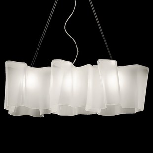 法式中古logico餐厅吊灯设计师简约客厅灯别墅云朵玻璃卧室主灯