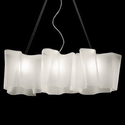 法式中古logico餐厅吊灯设计师简约客厅灯别墅云朵玻璃卧室主灯