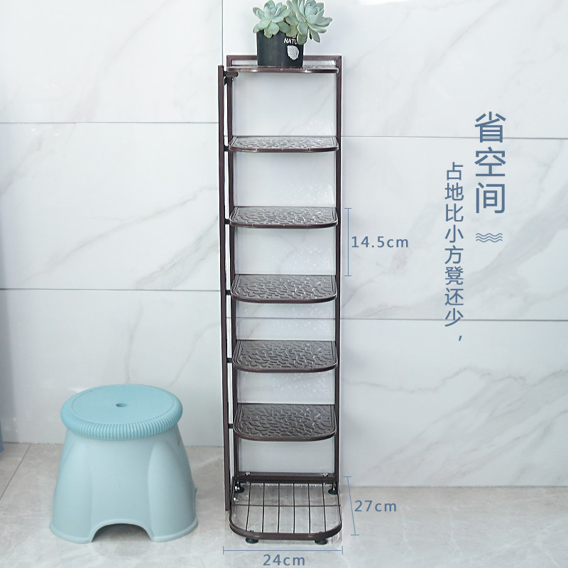 鞋架小窄门口简易经济型鞋架子放家用省空间多层防尘夹缝铁艺鞋柜,住宅家具,鞋架,淘宝优惠券,粉丝福利购,淘宝优惠卷