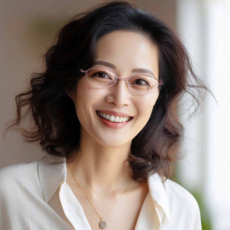 索柏2024新款老花镜女士小框防蓝光可选折叠便携式档女士宝岛