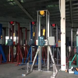 化工液体电动搅拌分散机 源头变频调速速搅拌分散机