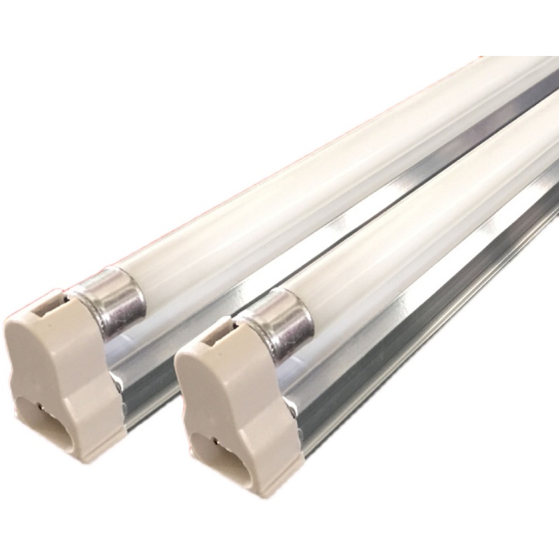 t4灯管支架镜前灯全套家用长条老式日光灯架t5荧光灯支架8W12W28w