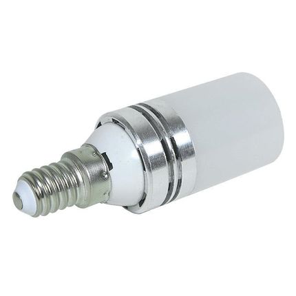 led节能灯泡e27e14螺口暖光大小家用水晶无影三色变光玉米灯光源