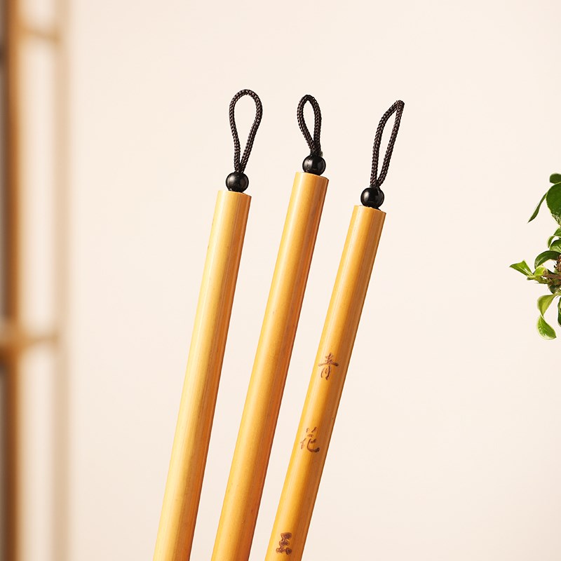 玉晖斋青花小楷专业级毛笔蝇头狼毫紫初学临帖文征明姜夔灵飞经