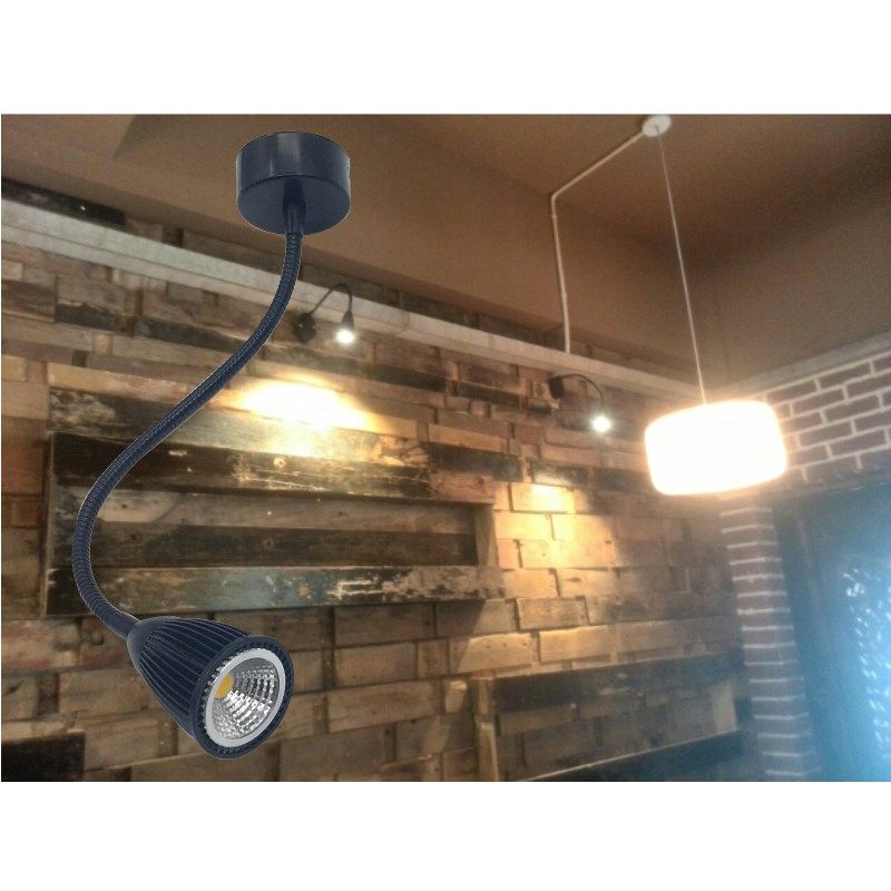 led软管射灯明装吸顶cob长杆弯管3w服装店5w照画10w背景墙壁灯7w,家装灯饰光源,嵌入式射灯,淘宝优惠券,粉丝福利购,淘宝优惠卷