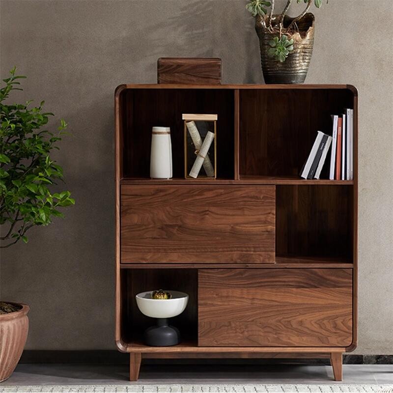 北美黑胡桃木板桌面板原木板实木板整板吧台板书桌餐桌置物架定制