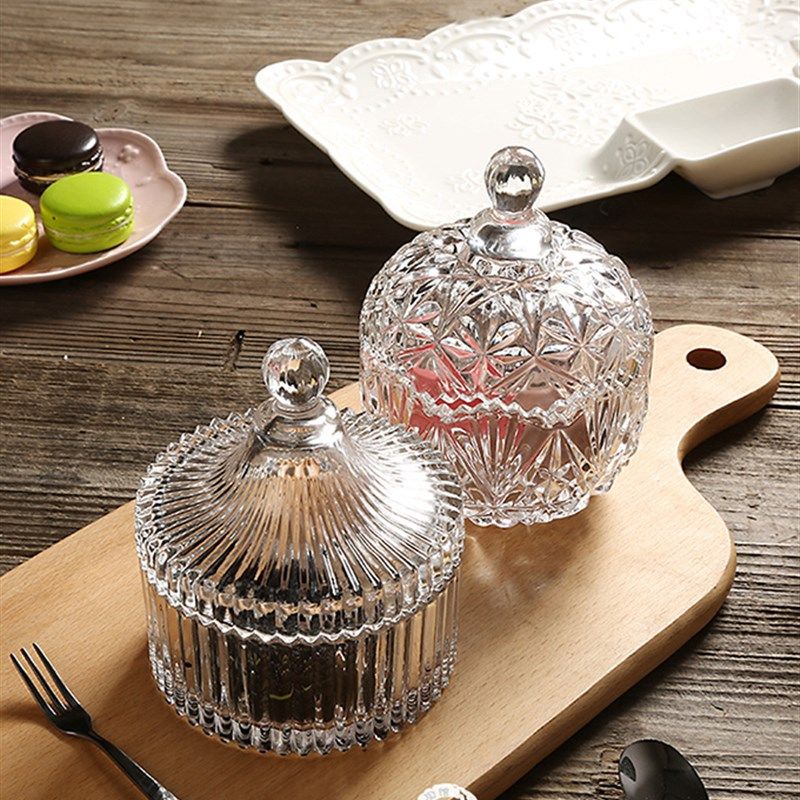 欧式复古璃糖果罐 储物罐干果罐礼物创意家居装饰器皿 手饰盒,家居饰品,储物罐,淘宝优惠券,粉丝福利购,淘宝优惠卷