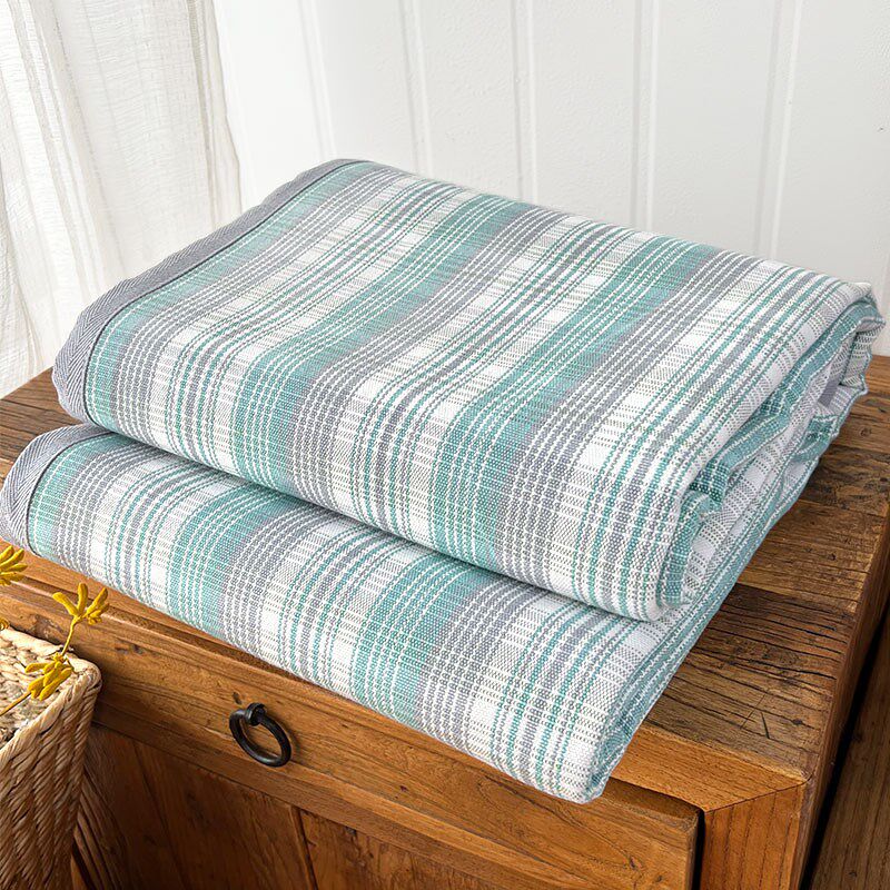 特厚老粗布凉席床单纯棉单件加密加厚睡单宿舍双人床上三件套