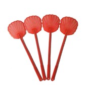 包邮 苍蝇拍塑料加厚拍不烂长柄大号手动夏季 蚊蝇拍厨房家用塑料拍