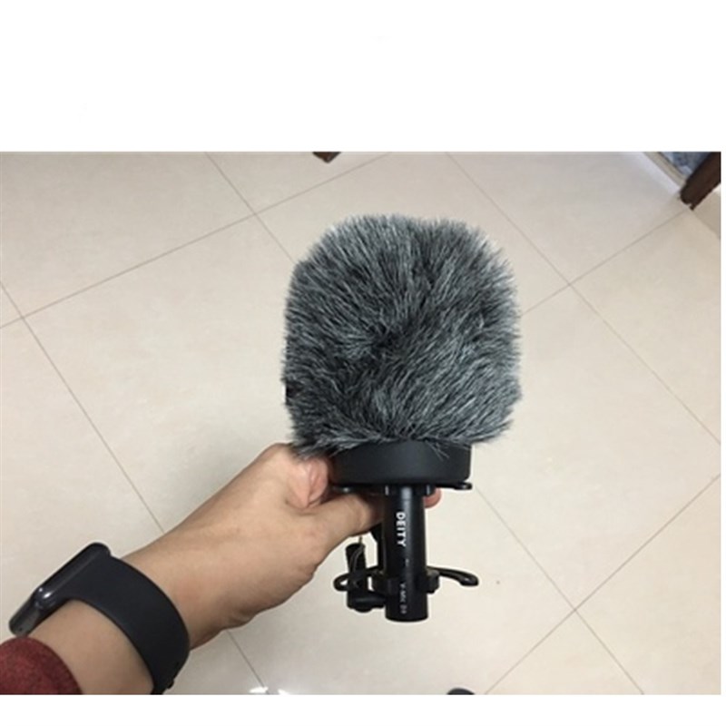 适合DEITY D3麦克风防风毛衣咪罩爱图仕D3室内外话筒防风毛毛套