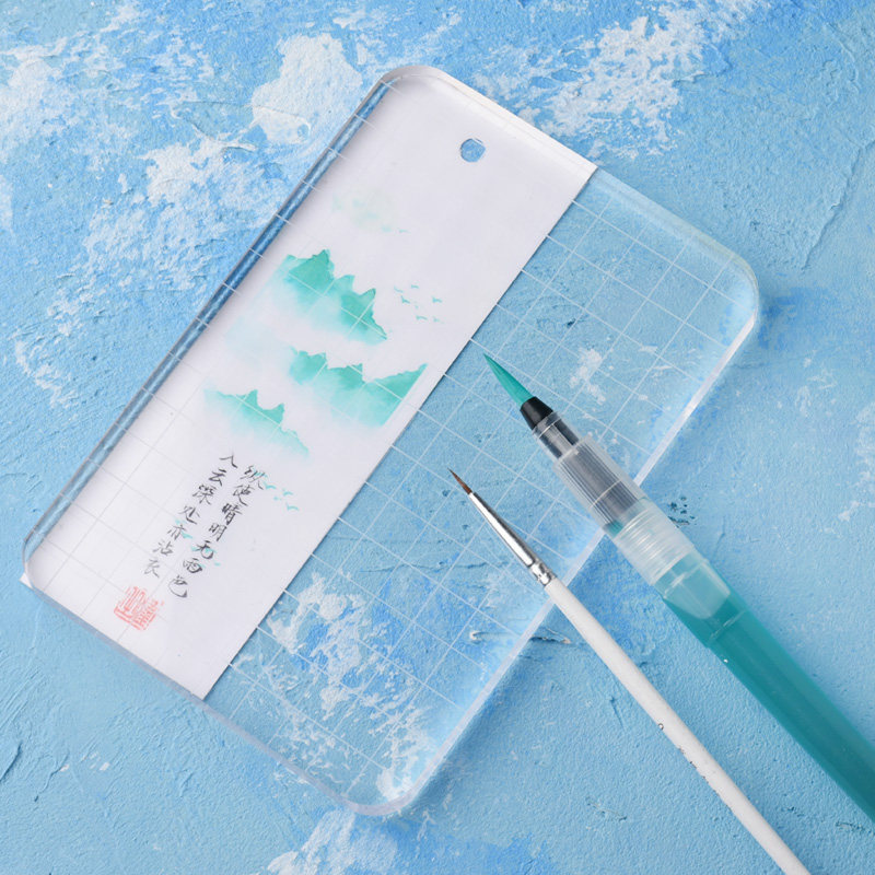 【染卡套装神器】鱼忆亚克力板工具包染色金粉彩墨书签手绘新手手,文具电教/文化用品/商务用品,水粉/水彩/油画专用笔,淘宝优惠券,粉丝福利购,淘宝优惠卷