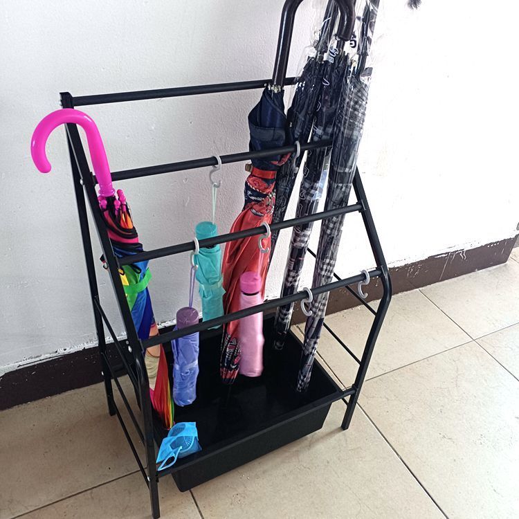 雨伞收纳架家用商用超市学校酒店大堂办公单位宿舍落地挂放伞架