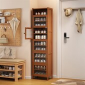 小窄门口好看多层儿童收纳神器简易阳台防尘网红小型鞋 鞋 架新款 柜