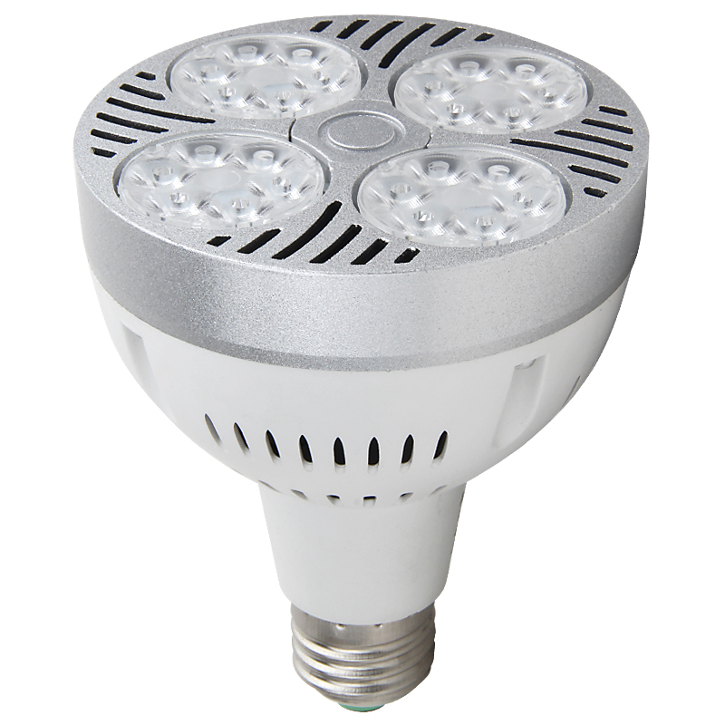 led灯泡par30射灯光源服装店超市e27螺口单灯大功率20w 30w 40w