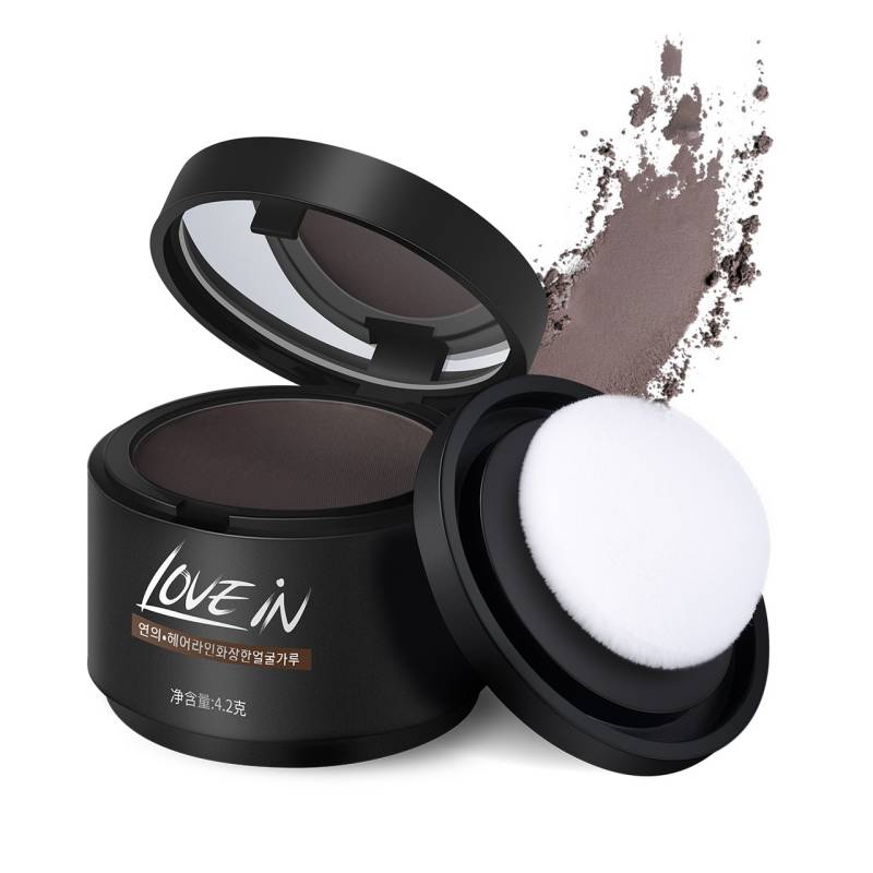 发际线粉填充神器修容补发绒笔棒修饰发髻阴影粉纤维前额男头发粉