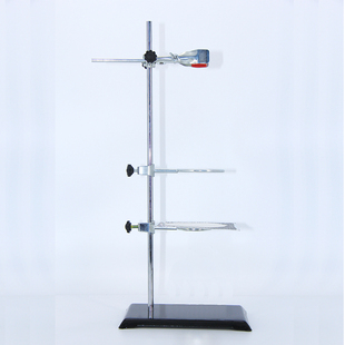 实验室铁架台杆高50 60 cm 多功能酒精灯铁架台不锈钢滴定台大理