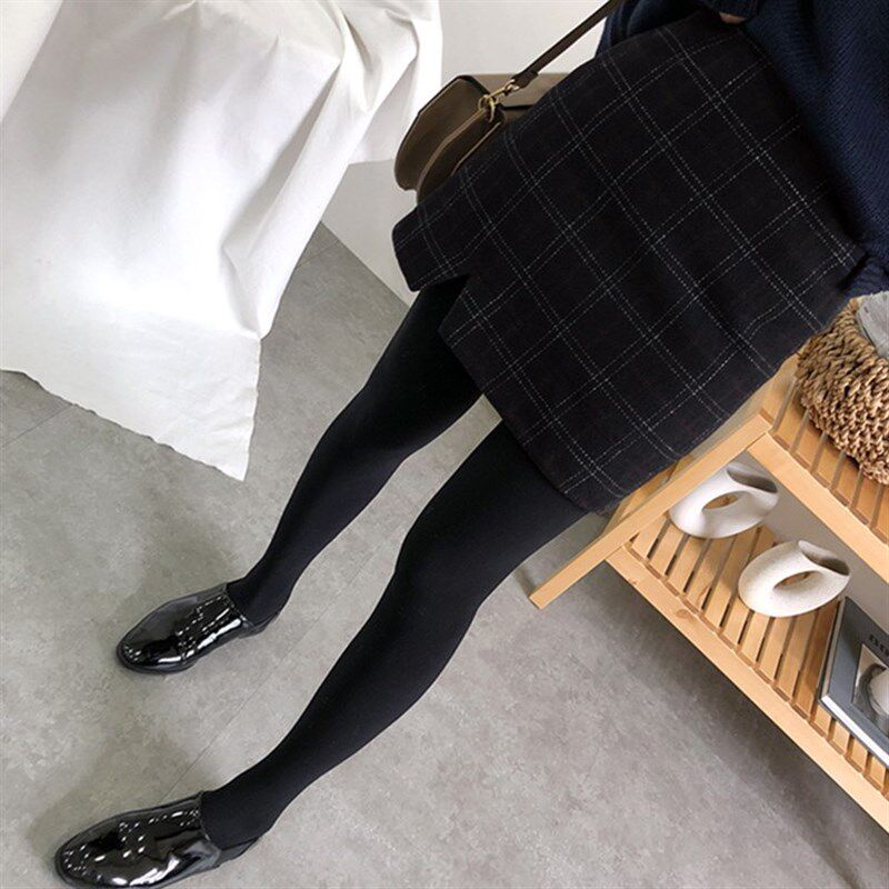 胖mm2021毛呢裙子女秋半身裙大码200斤简约开叉格子短裙一步裙冬