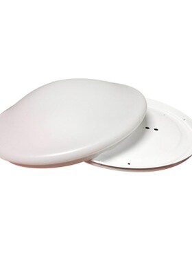 吸顶灯灯罩老款卡扣式外壳全白圆形旋口22w32w40w亚克力30cm底盘