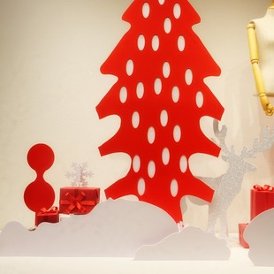 扮用品 春节装 节日装 圣诞展示 DP展示 饰 橱窗道具