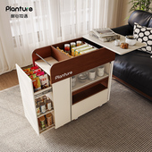 树心牧语客厅移动小推桌边角几置物架储物边柜小茶几小推车小户型
