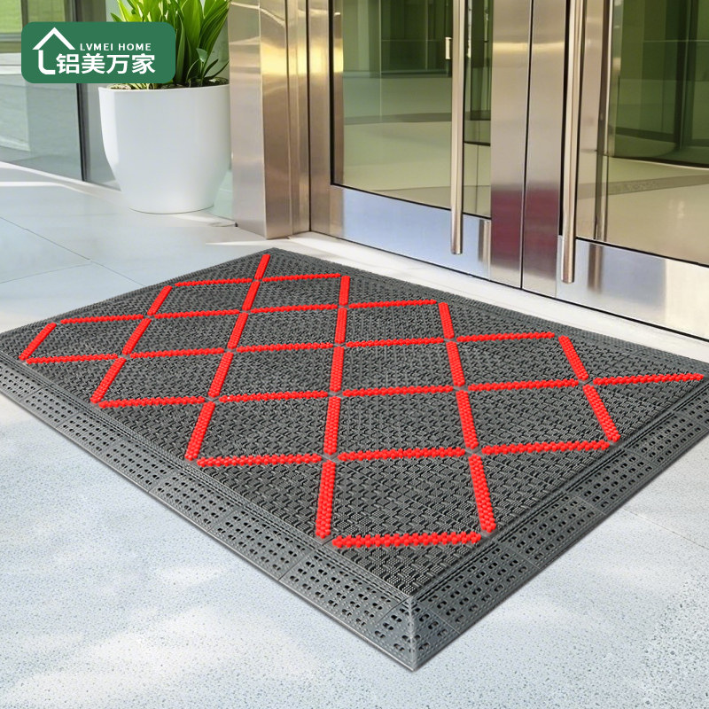 户外防水防晒脚垫室外防滑入户门垫商用进门刮泥地垫酒店门口地毯