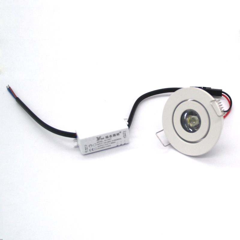 迷你led小射灯1W瓦开孔4.5公分4cm40/45mm嵌入式酒柜灯牛眼筒灯3W