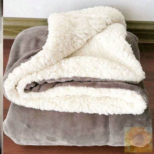 沙发上用的小毛毯看电视专用小被子毛茸茸毯子午睡客厅冬天盖腿厚