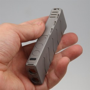 LED手电筒激光两用不锈钢方碑三五电子SANWU指星笔镭射激光手电