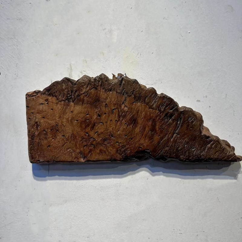 老木头枯木板子空间装饰侘寂风装饰摆件造型朽木板创意木块装饰