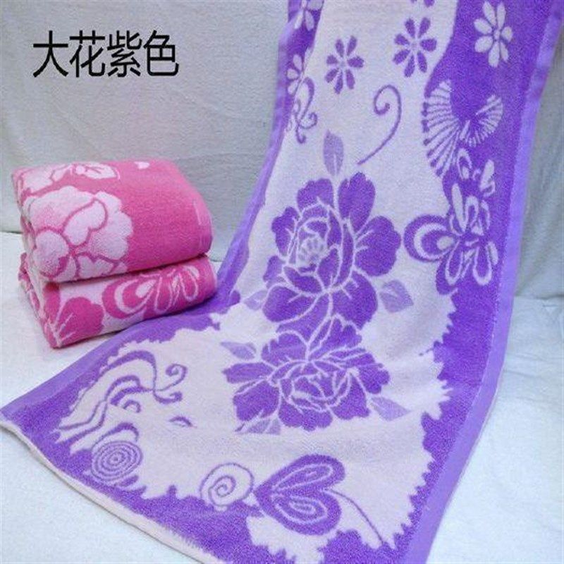 全棉加长加厚大枕头毛巾1.5米纯棉双人情侣长枕巾1.5米1.8米